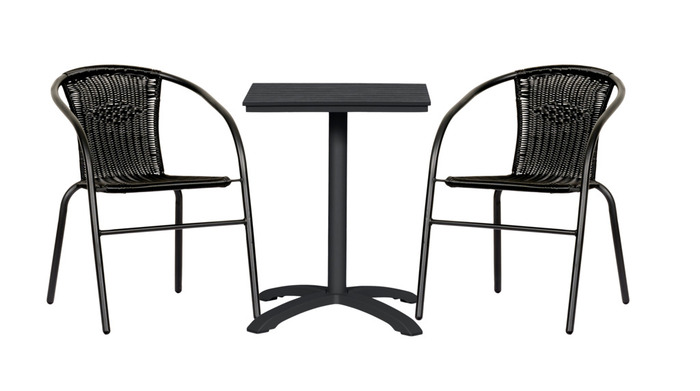 Caféstol Alaska stabelbar sort - Sunlife